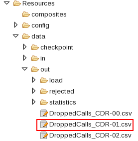 Dropped Calls output files